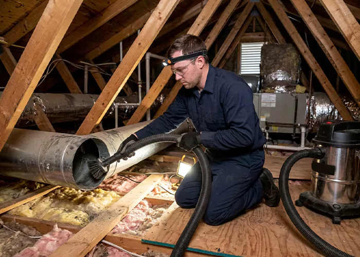 Skilled Irvington Attic Duct Cleaning Company