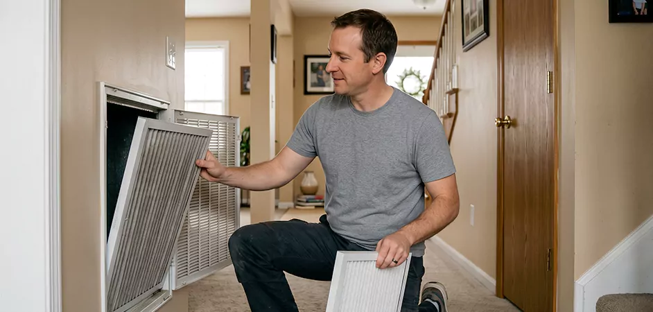 AC Air Filter Replacement in Irvington, NJ