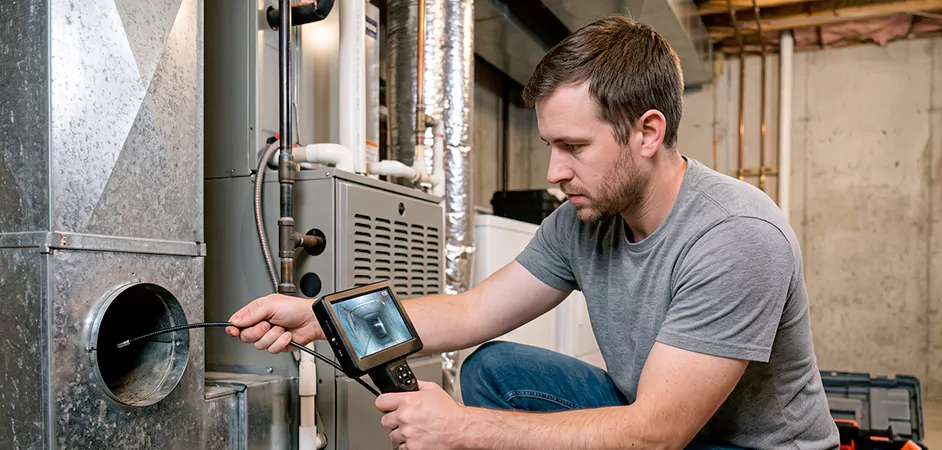 Air Duct Camera Inspection in Irvington, NJ