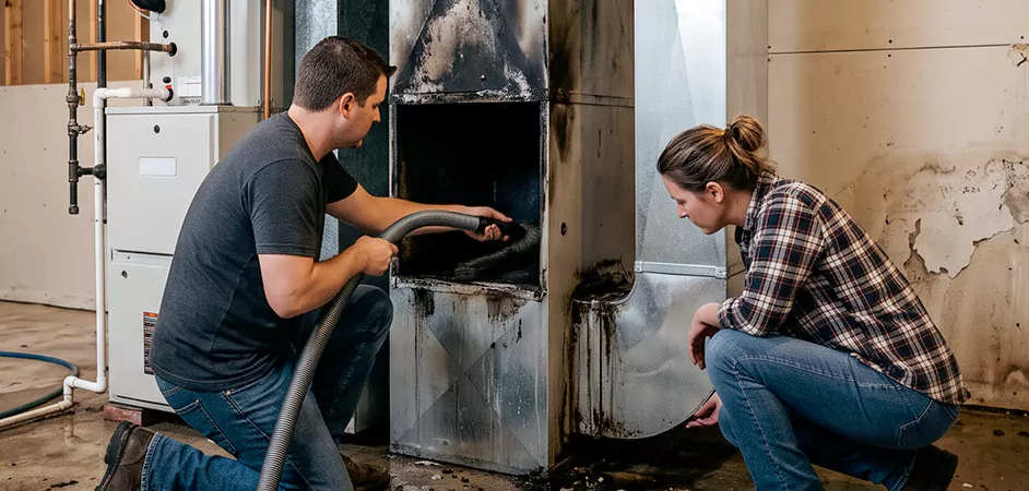 Fire and Flood Duct Restoration in Irvington, NJ