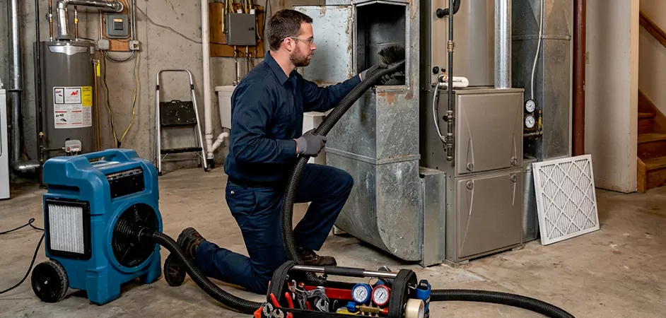 HVAC Tune Up and Duct Cleaning in Irvington